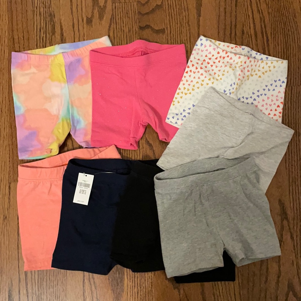 Toddler Cartwheel Shorts and Bike Shorts Bundle